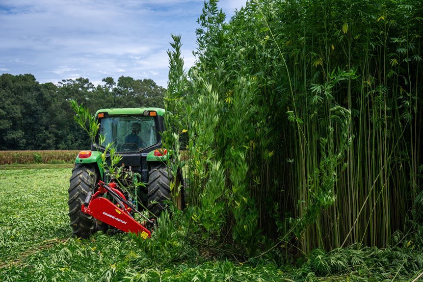 commercial hemp farming methods